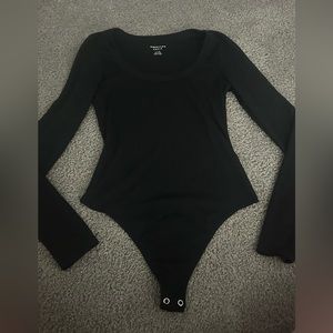black american eagle bodysuit